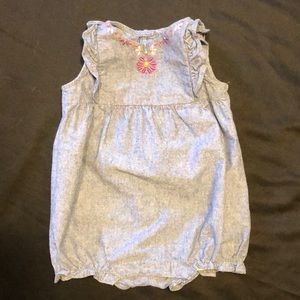 Denim Gymboree Romper